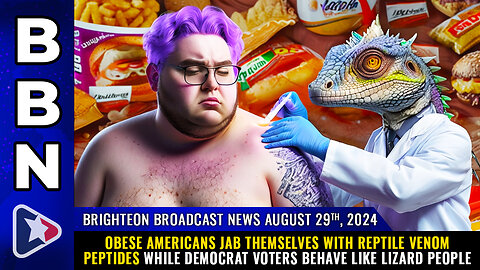 BBN, Aug 29, 2024 – Obese Americans jab themselves with REPTILE VENOM PEPTIDES...