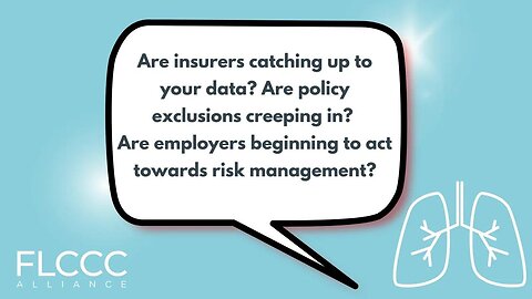 Are insurers catching up to your data? Are policy exclusions creeping in? Are employers beginning to act towards risk management?