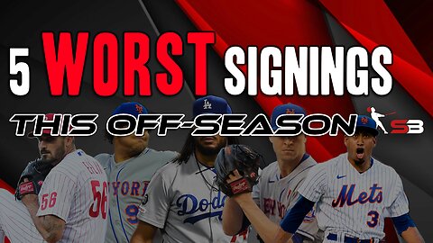 SwingBadder's 5 WORST Signings This Off-Season