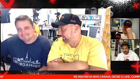 Os Cancelados 01/06/22 - Alê e Chef Benedetti contando piada