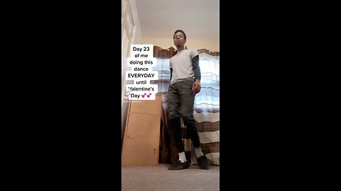 Day 23 Of Me Doing This TikTok Dance EVERYDAY Until Valentine’s Day