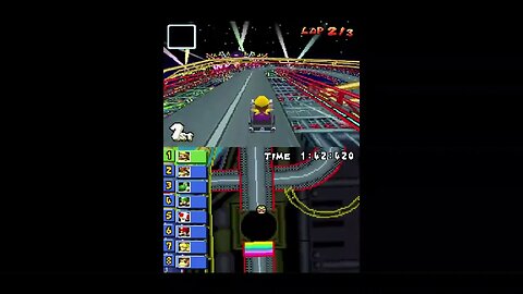 Mario Kart DS - Waluigi Pinball Gameplay