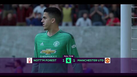 Nottingham Forest S:6 2023-2024 EPL Match 10 VS Man United (5-3-1)