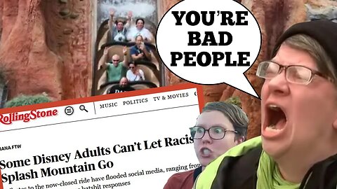 Disgusting MELTDOWN Over People Enjoying Splash Mountain