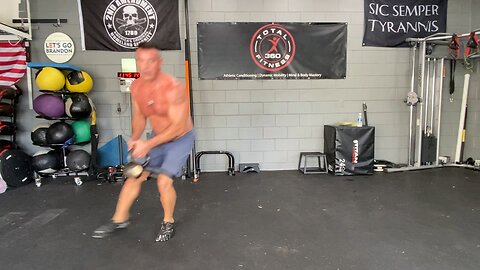 Workout Wednesday: (Kettlebell-Banded Shuffle & Diagonal Reach)