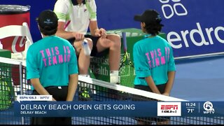 Delray Beach Open underway