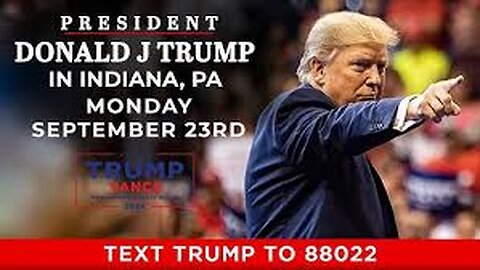 Trump Rally in Indiana Pennsylvania (Full Speech) | Monday September 23