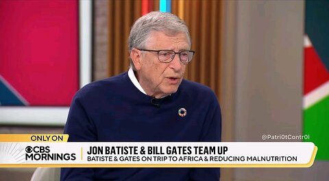 Bill Gates to “make sure every pregnant woman in Africa” has Gates Foundation prenatal vitamins.