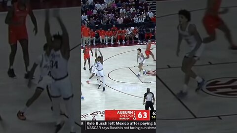 Auburn Basketball’s Dylan Cardwell Alley-oop vs. Texas A&M! | #wareagle #auburn #auburnbasketball