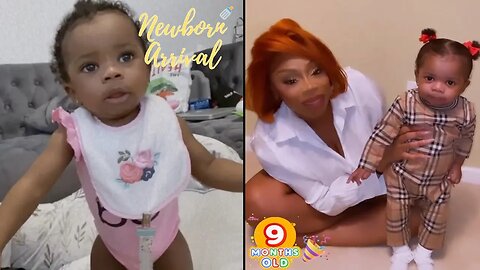 Shay Johnson's Daughter Shajiyah Stands Up On Her Own For The 1st Time! 🧍🏾‍♀️