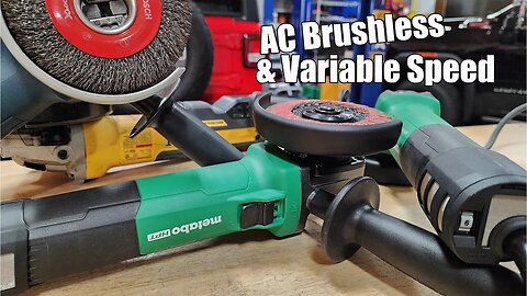 Metabo HPT Outlast & Outperform Next-Gen AC Brushless 4-1/2" & 5" Grinders