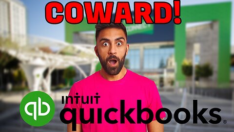 Exposing a Coward QuickBooks Scammer!