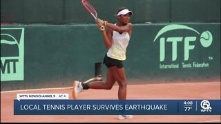 Delray Beach tennis player survives earthquakes in Turkey