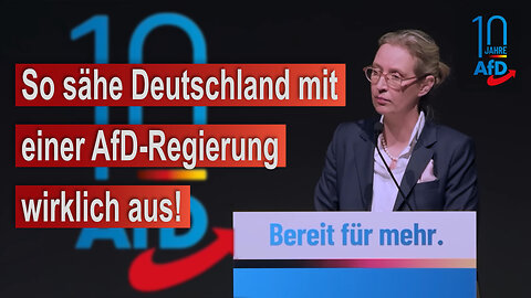 So sähe Deutschland mit einer AfD-Regierung wirklich aus! - Alice Weidel - 10 Jahre AfD