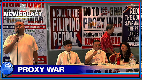 Panawagan kontra 'Proxy War' ng Amerika sa Pilipinas, sinimulan na