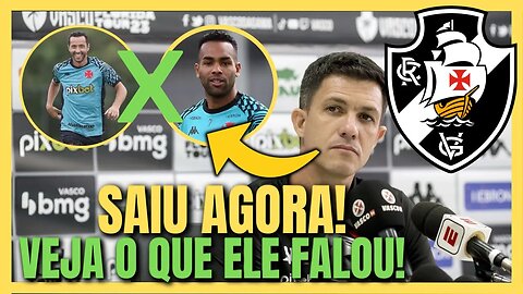 DE AGORA! COMO ASSIM? BARBIERI SURPREENDE TODO MUNDO! NOTÍCIAS DO VASCO