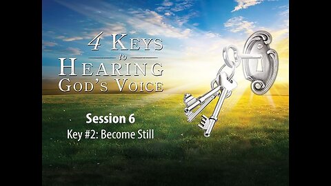 [FREE RESOURCES DOWN BELOW:} PART 6 OF 10 4 KEYS TO HEARING GOD'S VOICE.