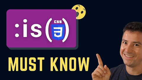 Master the CSS is() Selector in 9 Minutes