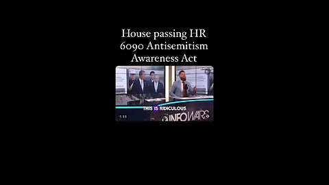 antisemitism awareness act is BS