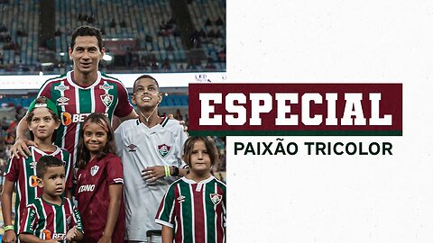 PEDRINHO VIVE O SONHO DE ENTRAR EM CAMPO COM O FLU