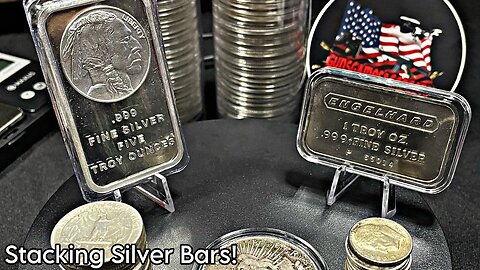 Should you stack silver bars?