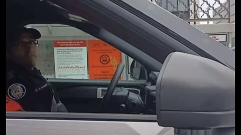 Man Confronts Toronto Police In a LGBTQ Police Car