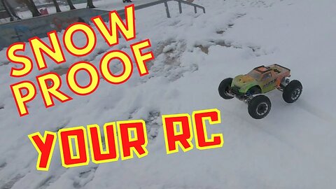 How i SNOW PROOF my RC Car ? FOLLOW these EASY step