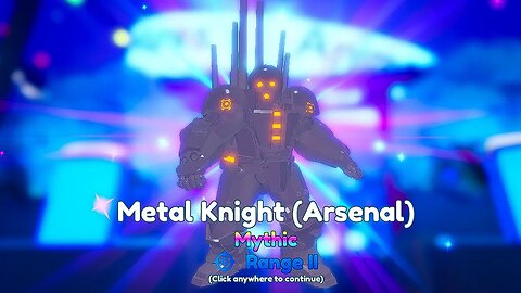 Metal Knight Arsenal... BUSQUEI O NOVO META AÉREO DA ATUALIZAÇÃO NO ANIME ADVENTURES - Roblox