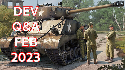 "Yes, we have such plans" ~ Developer Q&A Feb 2023 [War Thunder]