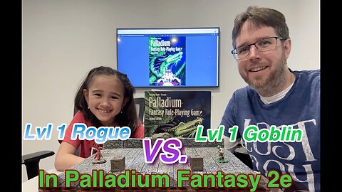 Palladium Fantasy Combat Example, Lvl1 Human Thief Vs. Lvl1 Goblin