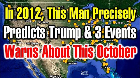 You Won't Believe What He Is Saying Is About To Unfold Over The Next Month!!! - 9/22/24