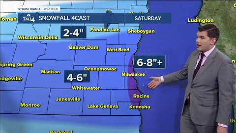 Winter Storm Warning in effect for portion of SE Wisconsin