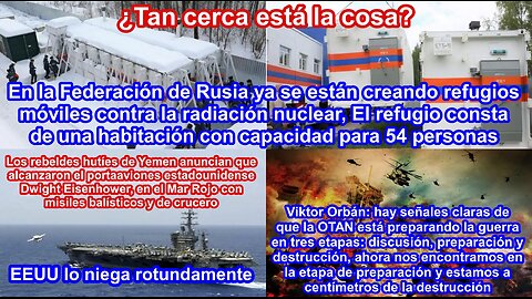 ¿Rusia está creando refugios móviles contra la radiación nuclear para la población