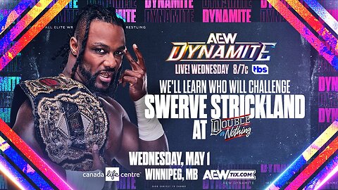 Swerve Strickland Kicks Off Dynamite! Christian Cage's Challenge! #shorts