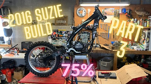 2016 Suzuki RMZ250 frame up rebuild