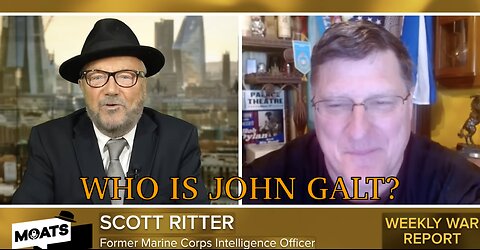 FMR MARINE MILITARY INTEL OFFICER SCOTT RITTER W/ BRITISH MP GEORGE GALLOWAY-GENOCIDE IN GAZA JGANON