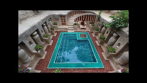 Unbelievable! Build Most Amazing Simple Underground Temple Living of the King