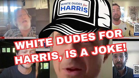 White Dudes for Harris make ABSOLUTELY TERRIBLE new Ad