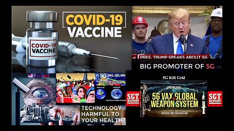 Donald Trump Fuels Deep State Controlled Opposition Theory By Pushing Covid Vaccine 5G Prison Planet