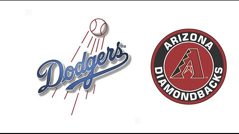 Dodgers @ Diamondbacks. Game 4 of 4 Game Series. MLB the Show 24.