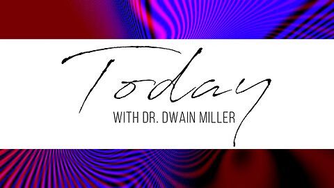 Today With Dr. Dwain Miller | Thursday | 5/9/24 | The Keys to Authority