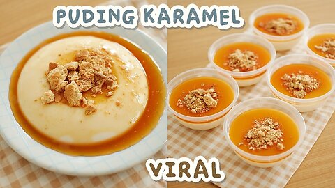 VIRAL CARAMEL PUDDING!!