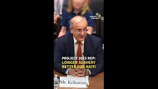 Project 2025 REP: Longer Slavery better for Haiti