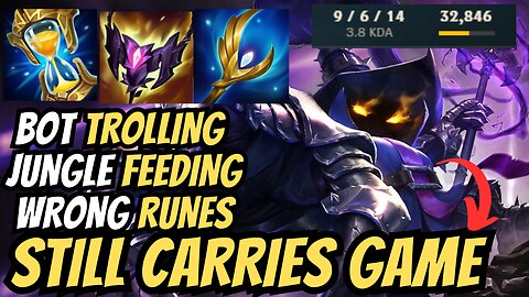 Why Veigar mid is BROKEN at carrying in low elo!