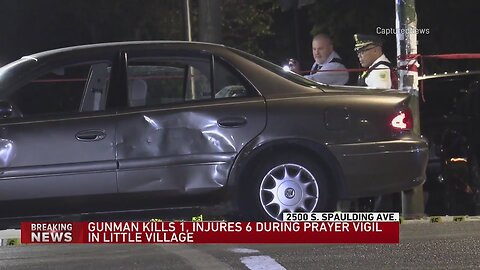 1 killed, 6 wounded when shooting erupts during prayer vigil in Little Village neighborhood, Chica