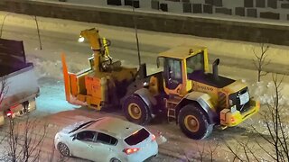 Montréal Midnight’s Snow Removal Operation