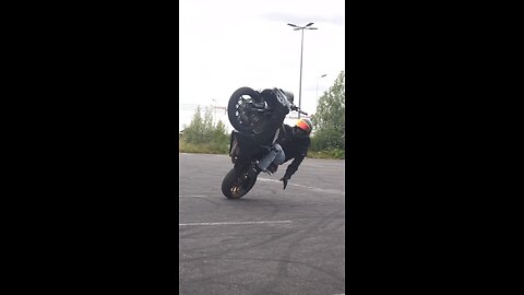 ninja bike amazing stunts