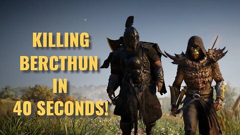 Eliminated Zealot Bercthun in 40 Seconds With My Fists! Taranis Armor Build | AC Valhalla Gameplay