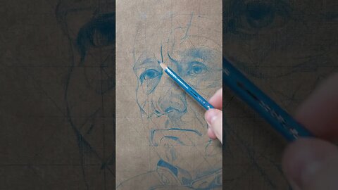 Time For A Portrait Painting Of Commander Adama!