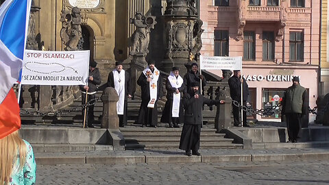 Velikonoční manifestace. Olomouc 2. 4. 2018